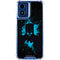 DC Comics Batman Blue Splash character shape Moto G 5G (2024) Clear Case